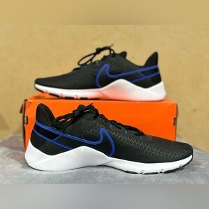 Nike Men Legend Essential 2 Royal Black Racer Blue (Size 12)